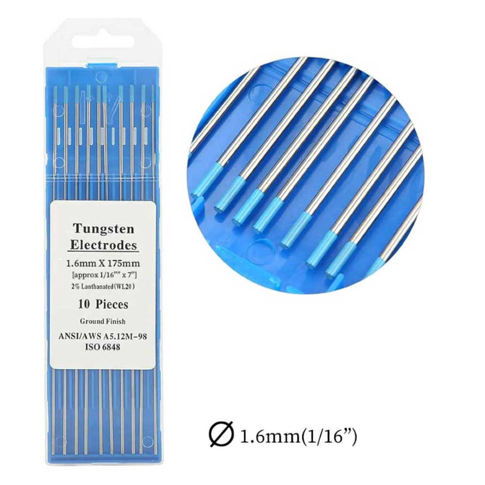 CAJA DE ELECTRODO DE TUGSTENO PUNTO AZUL DE 1/16"  - Imagen 4