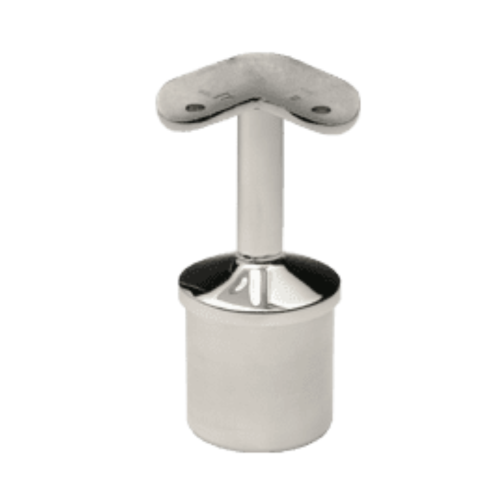 SOPORTE POSTE-PASAMANOS TIPO CORAZÓN 2"