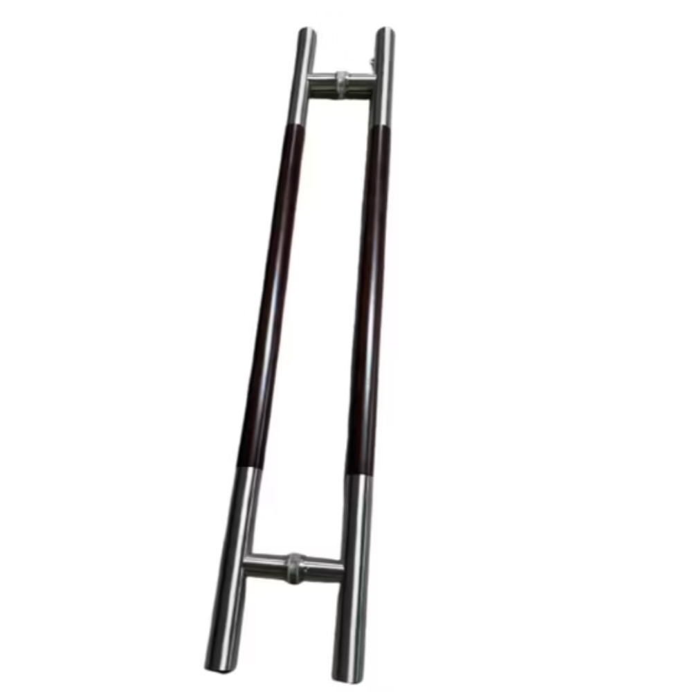 JALADOR TIPO H REDONDO 90 CM NOGAL - Imagen 2