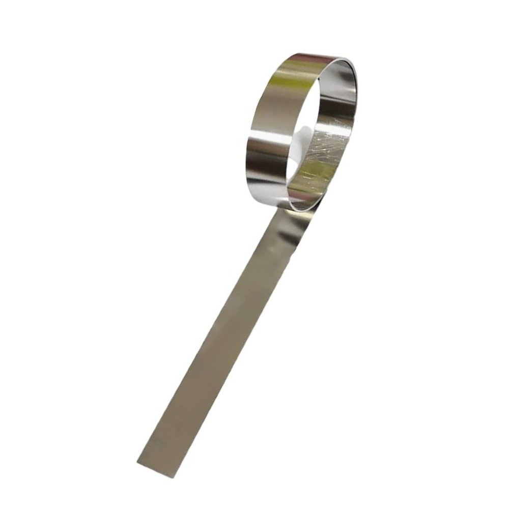 TIRA DE ACERO INOXIDABLE DE 1-1/2" POR 10MTS POR 0.6MM TIPO ESPEJO - Imagen 2