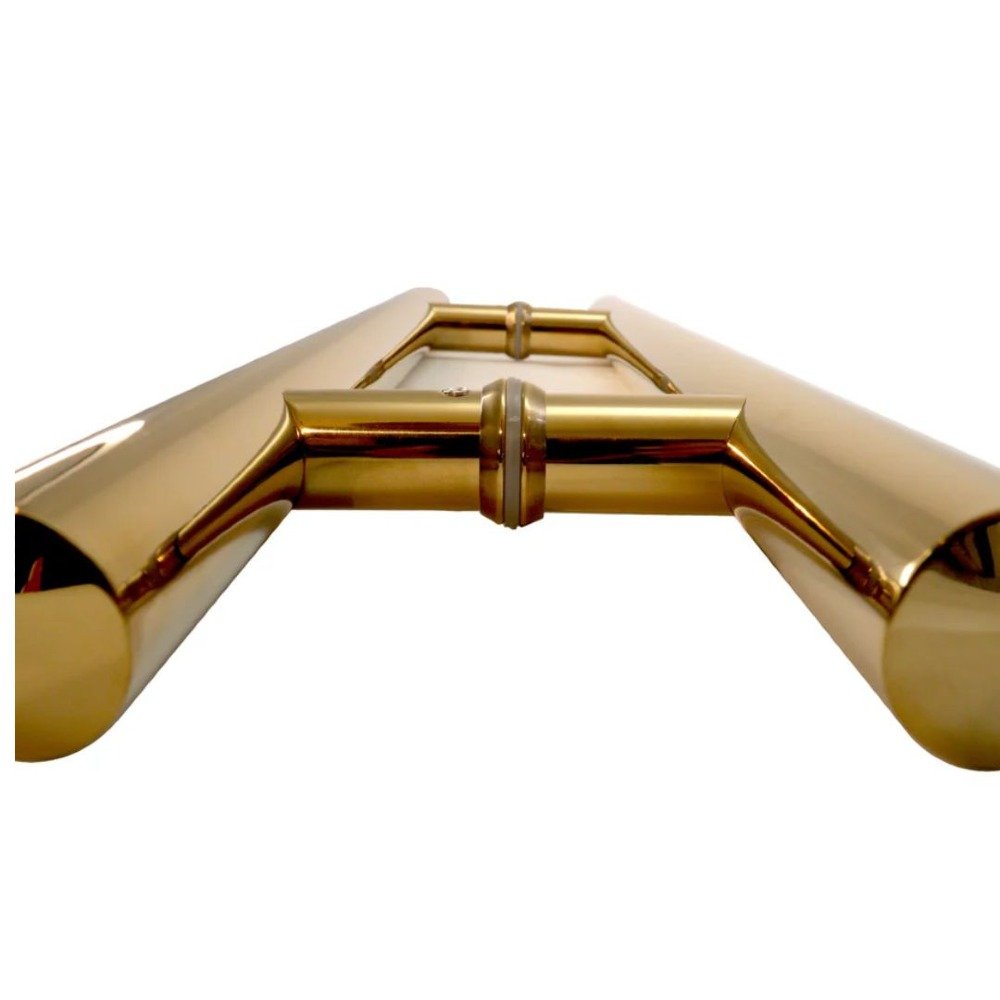 JALADOR TIPO H REDONDO DORADO DE 60 CM  - Imagen 5