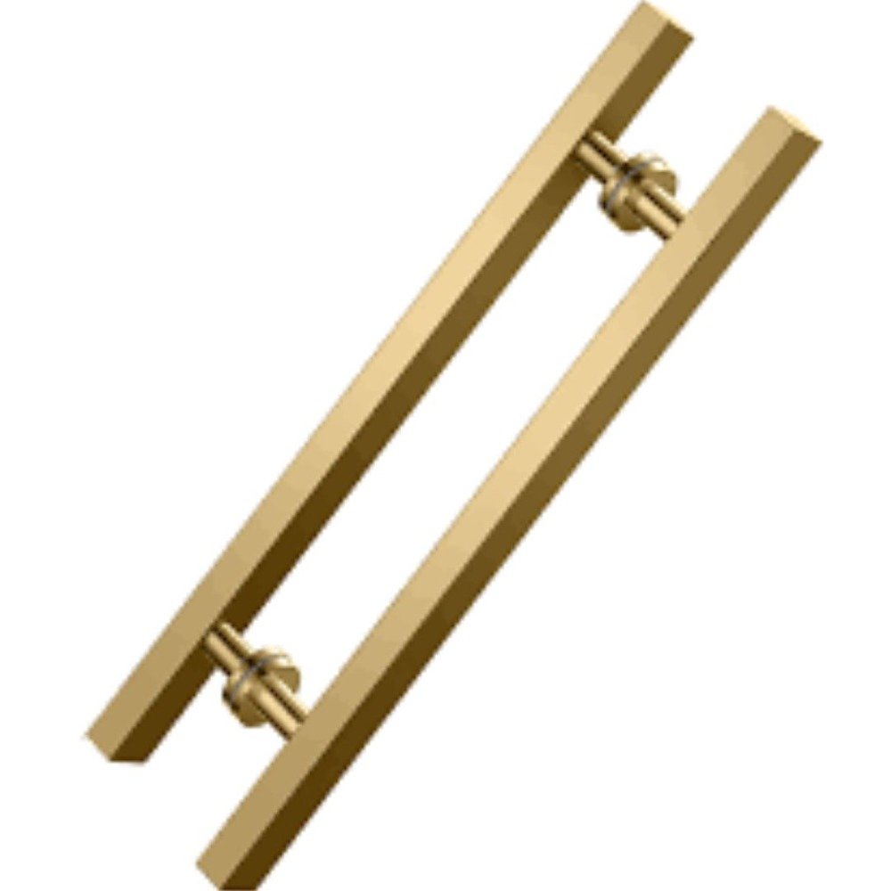 JALADOR TIPO H RECTANGULAR DORADO DE 90CM - Imagen 2
