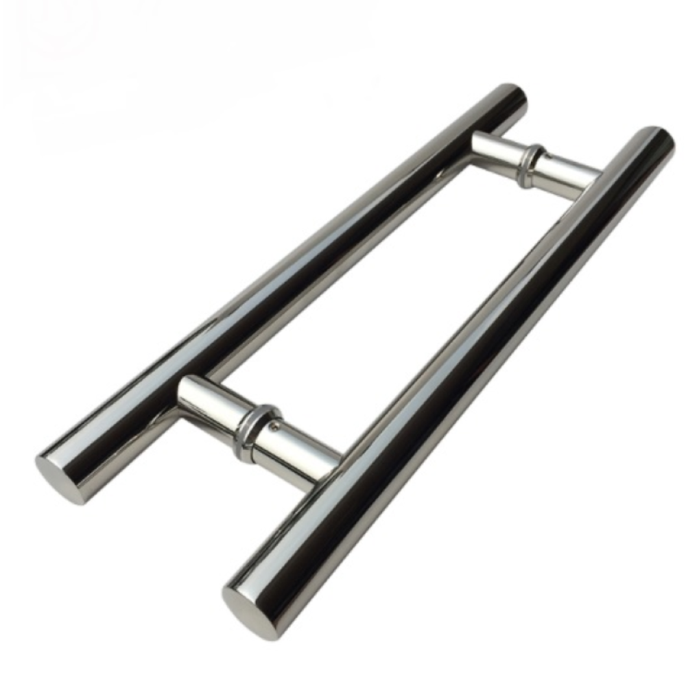 JALADOR TIPO H REDONDO TIPO ESPEJO DE 60 CM  - Imagen 2