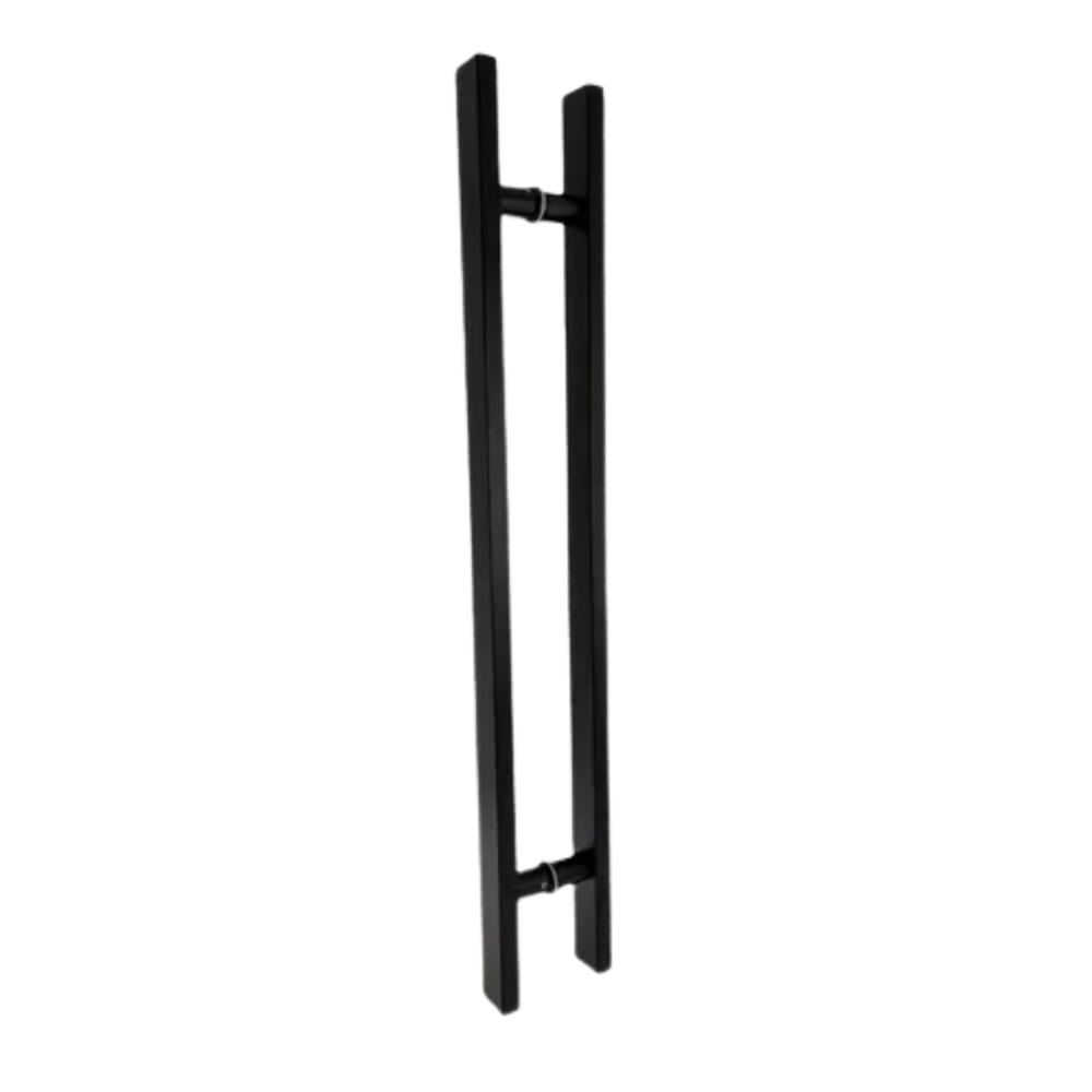  JALADOR TIPO H RECTANGULAR OSCURO DE 90CM - Imagen 2