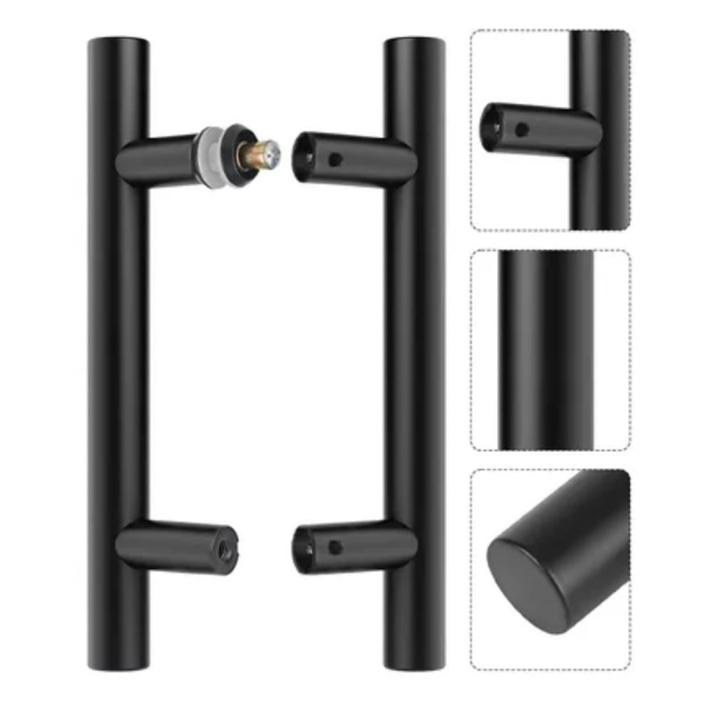 JALADOR TIPO H NOGAL OSCURO DE 120CM - Imagen 3