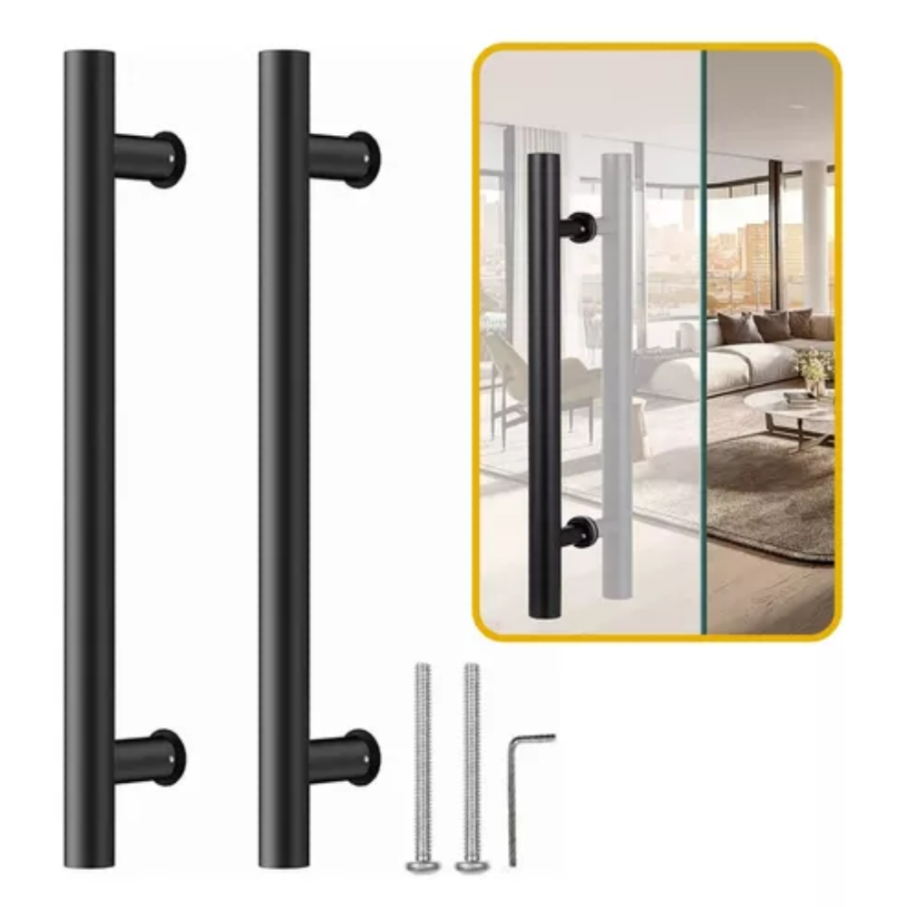 JALADOR TIPO H NOGAL OSCURO DE 120CM - Imagen 4